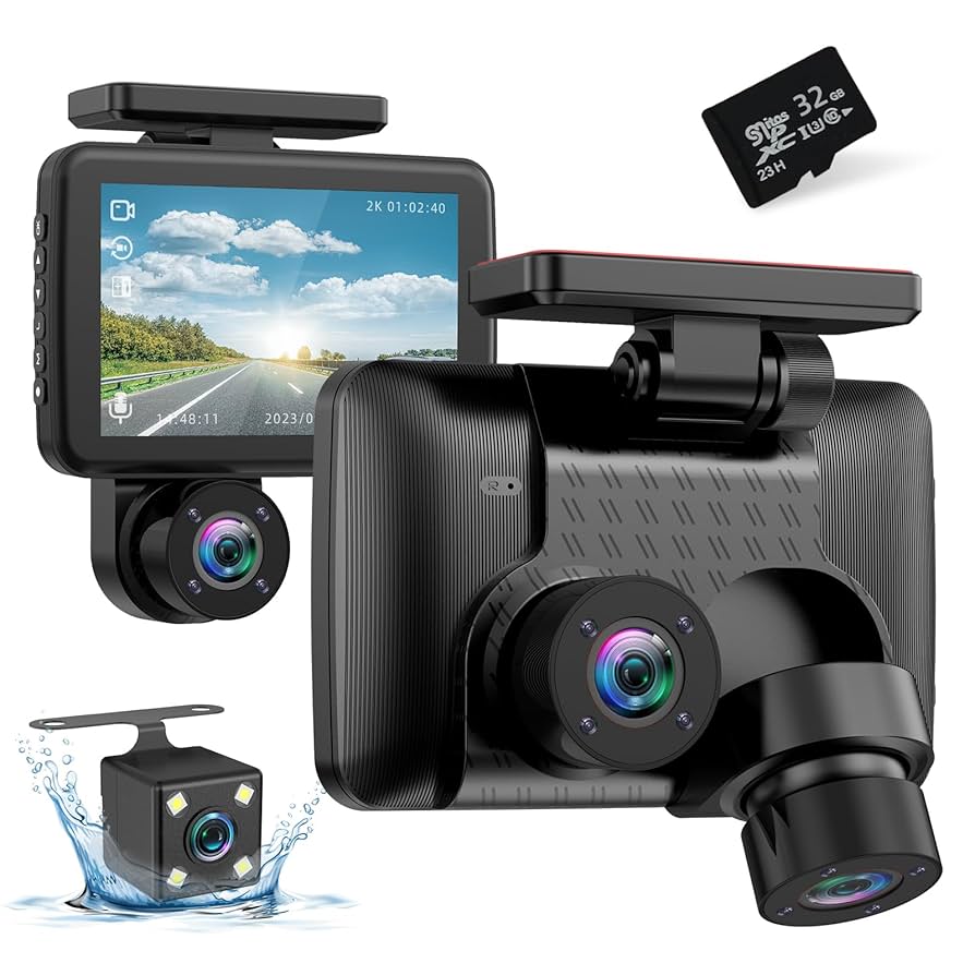 VeroCity 三PLUS 2ch+3ch VIOFO A229 Plus 2K QHD 3-CH Dash Cam with Dual Sony STARVIS